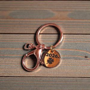 Kerek, fém biléta / kulcstartó, 20mm