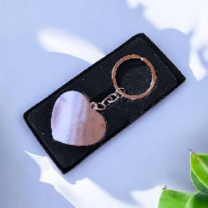 Piros szív kulcstartó