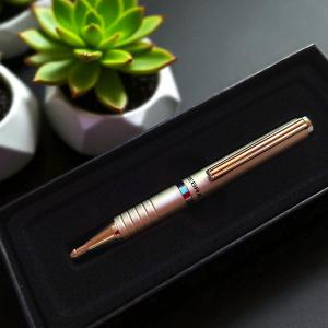 Teleszkópos zebra toll, pezsgő arany