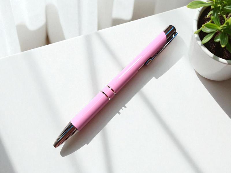 Fém golyóstoll, rózsaszín