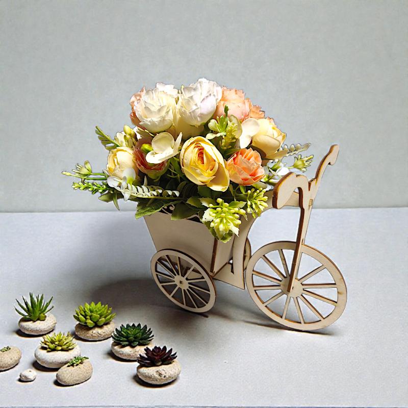 Kerékpáros asztaldísz