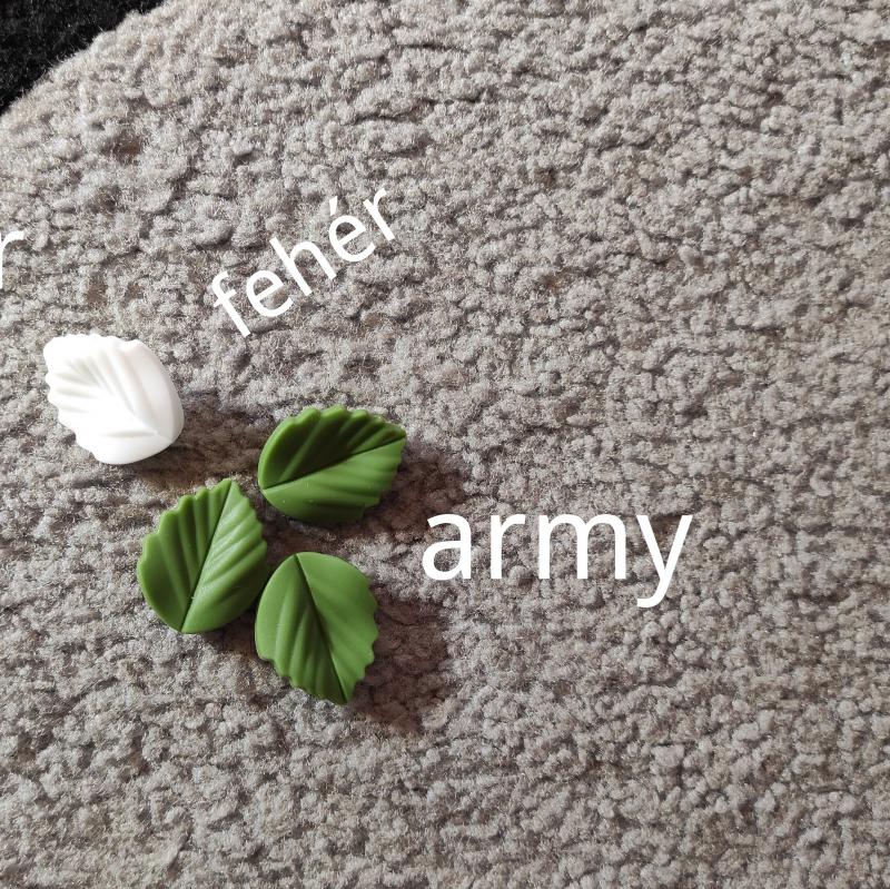 Mini levél gyöngy, army