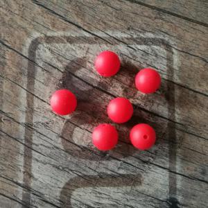12mm-es gyöngy, piros