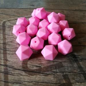 16mm-es icosahedron, rózsaszín