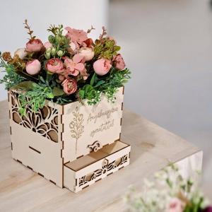 Anyáknapi asztaldísz, fiókos dobozban