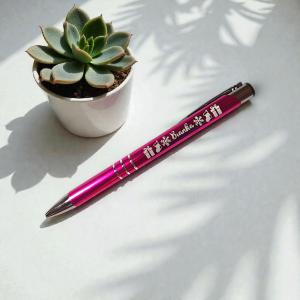 Fém golyóstoll, metál rózsaszín