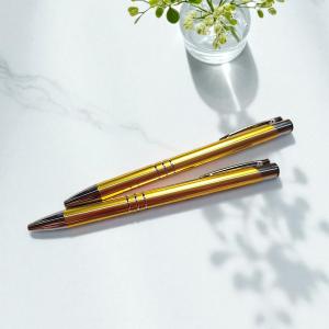 Fém golyóstoll, metál sárga