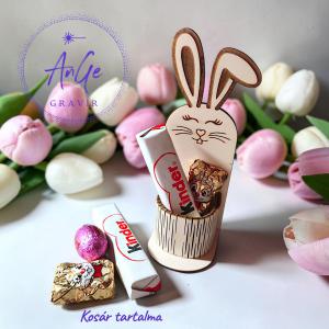 Húsvéti meglepetés kosár, Kinder csokival