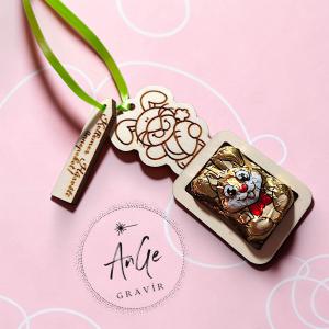 Húsvéti meglepetés nyuszi formájú csokival