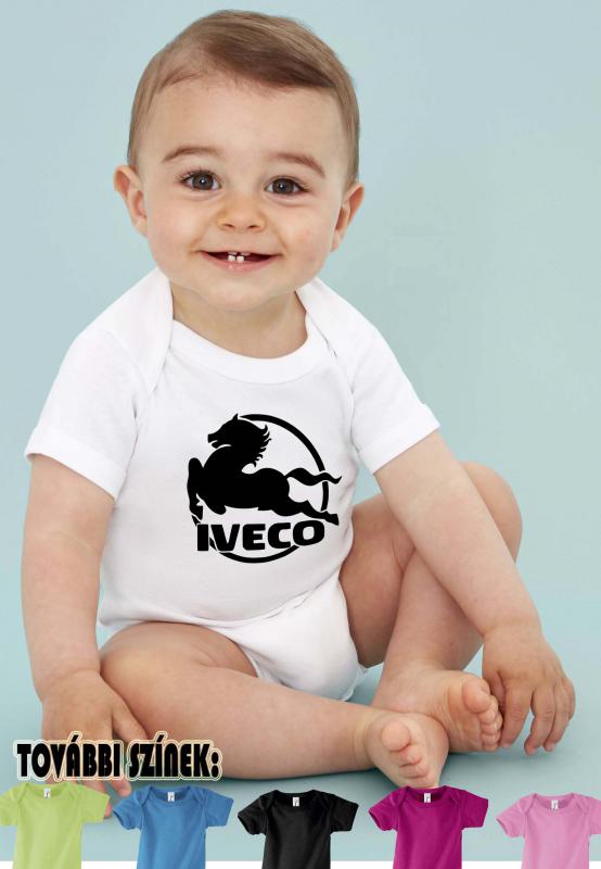 Baby body Iveco logóval