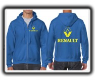 Renault férfi pulóver (cipzáros)