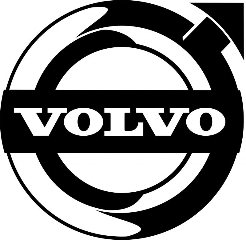 Volvo matrica 45x44 cm