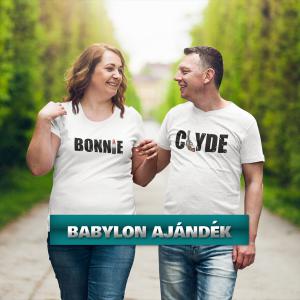 Bonnie és Clyde páros póló