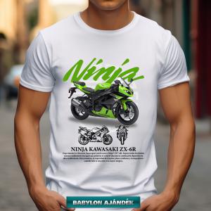 Kawasaki Ninja motoros póló