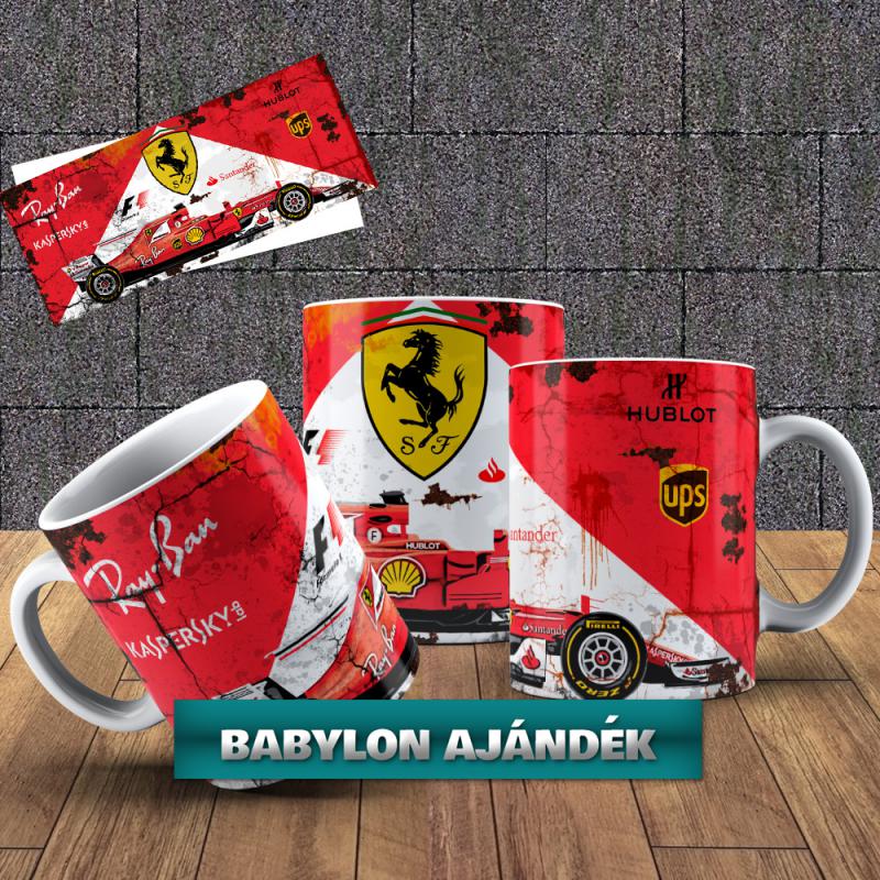 Ferrari F1 bögre