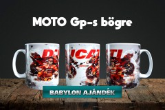 Moto GP Ducati csapat bögre