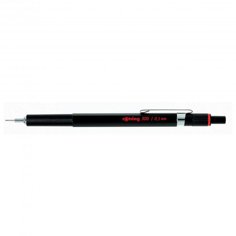 rOtring ceruza (nyomósirón) 300 fekete 0,5 mm