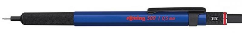 rOtring ceruza (nyomósirón) 500 kék 0,5 mm