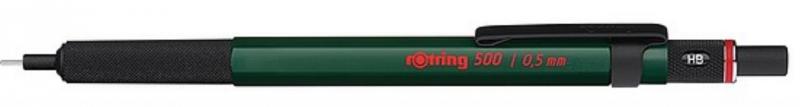 rOtring ceruza (nyomósirón) 500 zöld 0,5 mm