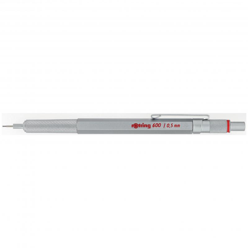 rOtring ceruza (nyomósirón) 600 ezüst 0,5 mm