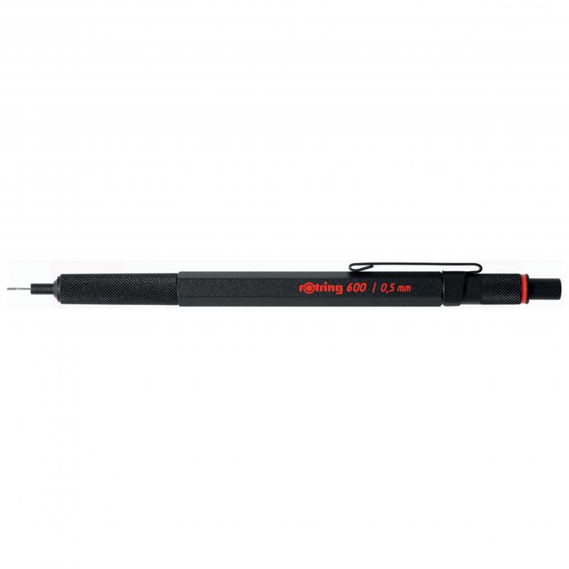 rOtring ceruza (nyomósirón) 600 fekete 0,5 mm