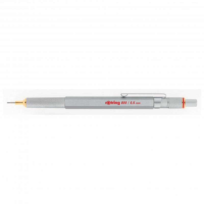 rOtring ceruza (nyomósirón) 800 ezüst 0,5 mm