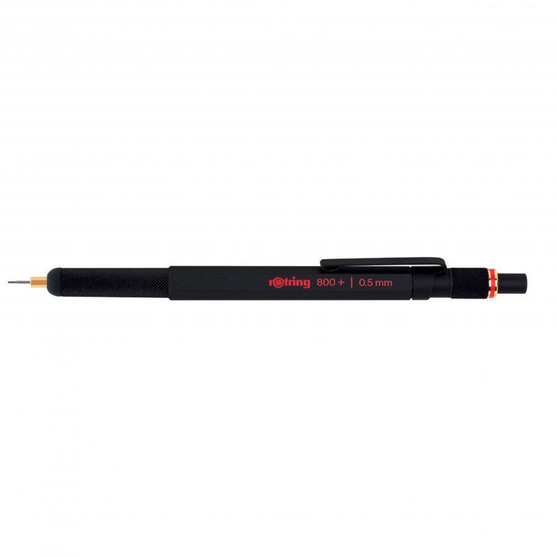 rOtring ceruza (nyomósirón) 800+ Hybrid fekete 0,5 mm