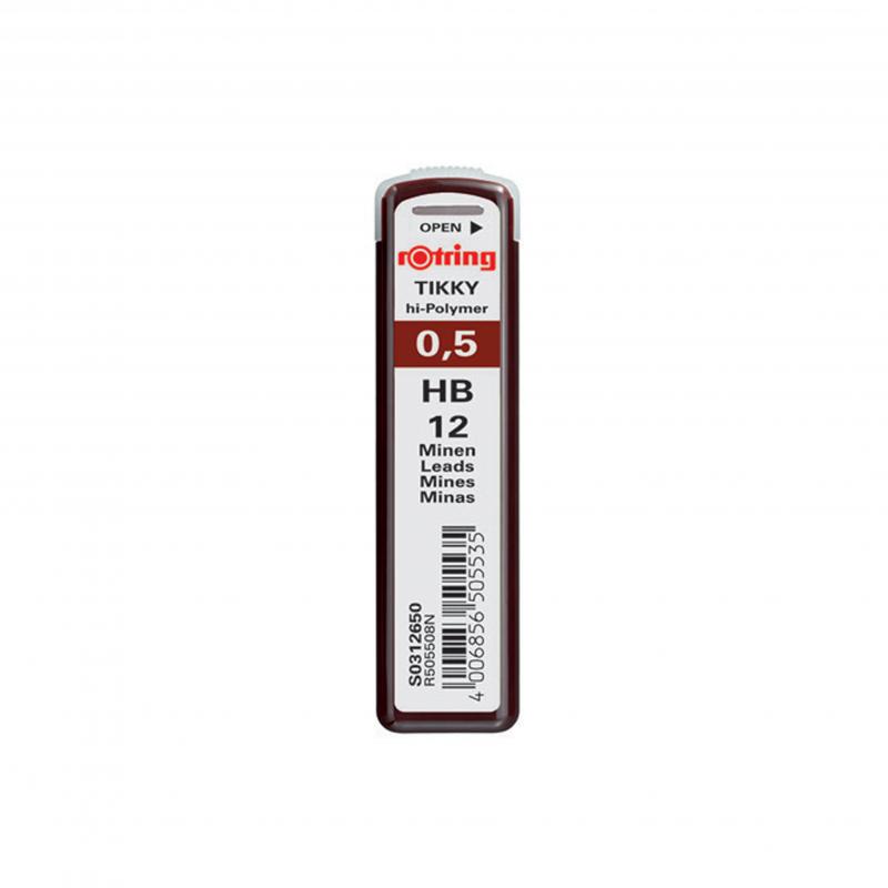 rOtring ceruza (nyomósirón) betét 0,5 mm HB