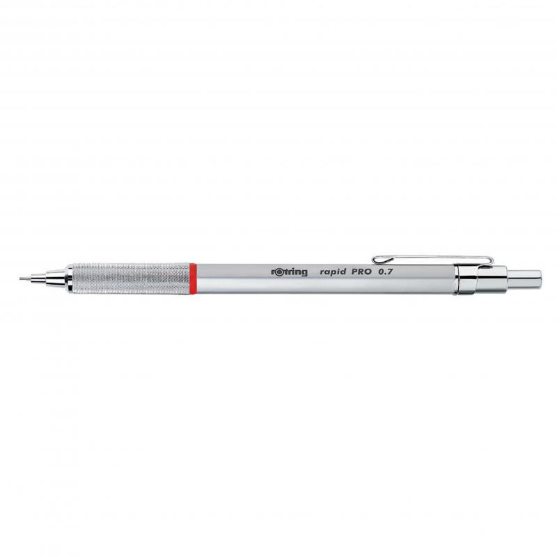 rOtring ceruza (nyomósirón) Rapid Pro ezüst 0,7 mm