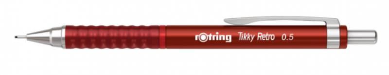 rOtring ceruza (nyomósirón) Tikky Retro piros 0,5