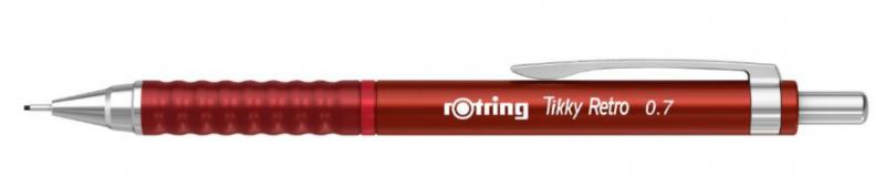 rOtring ceruza (nyomósirón) Tikky Retro piros 0,7