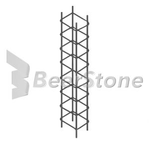 Kerítés pillérhez 150 cm -es vasalat