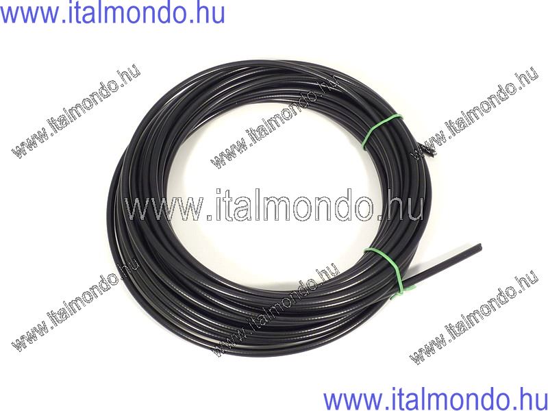 bowdenkülső teflonos D=4,5 mm gázhoz fekete KING   Kifutó termék!!!