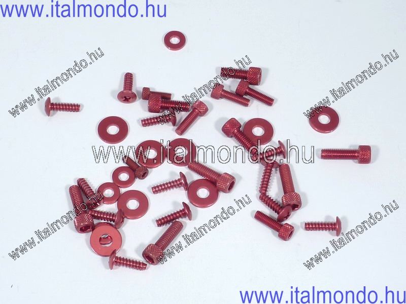 csavarklt.burkolathoz OVETTO-NEOS piros TNT