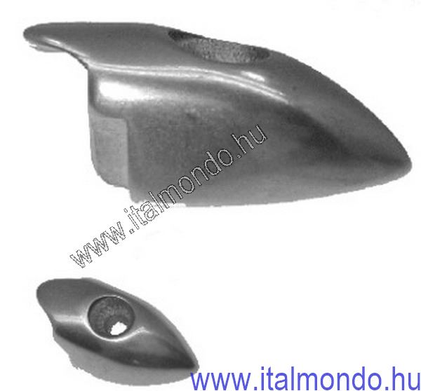 díszléc vég VESPA GS 125 1954-1957 fényes alu CIF