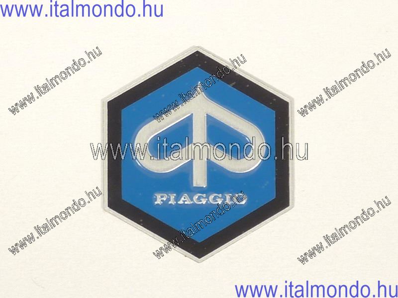 embléma PIAGGIO 31mm-es VESPA PK hatszög CIF