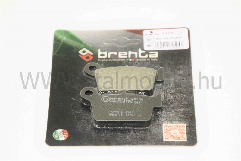 fékbetét BETA RR 50 enduro/motard hátsó 2005-2008 BRENTA