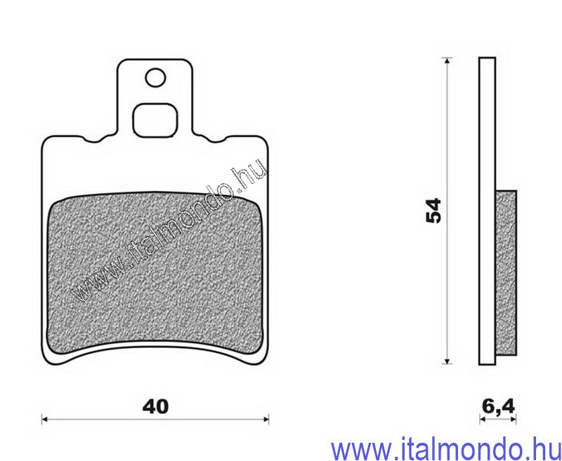 fékbetét SR-RALLY-AMICO-NRG-KATANA-AEROX BRENTA