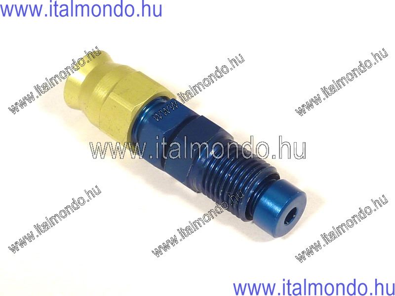 fékcsővég 10x1 egyenes lapos külső m. kék alu ALLEGRI CESARE