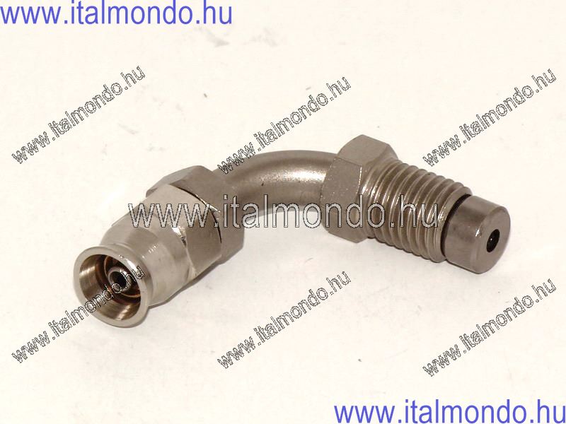 fékcsővég 10x1,25 90° lapos külső m. nikkel-réz ALLEGRI CESARE