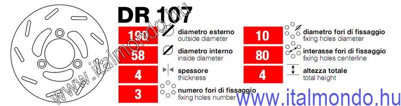 féktárcsa AEROX-NITRO-STUNT-SLIDER-BALI GRIMECA