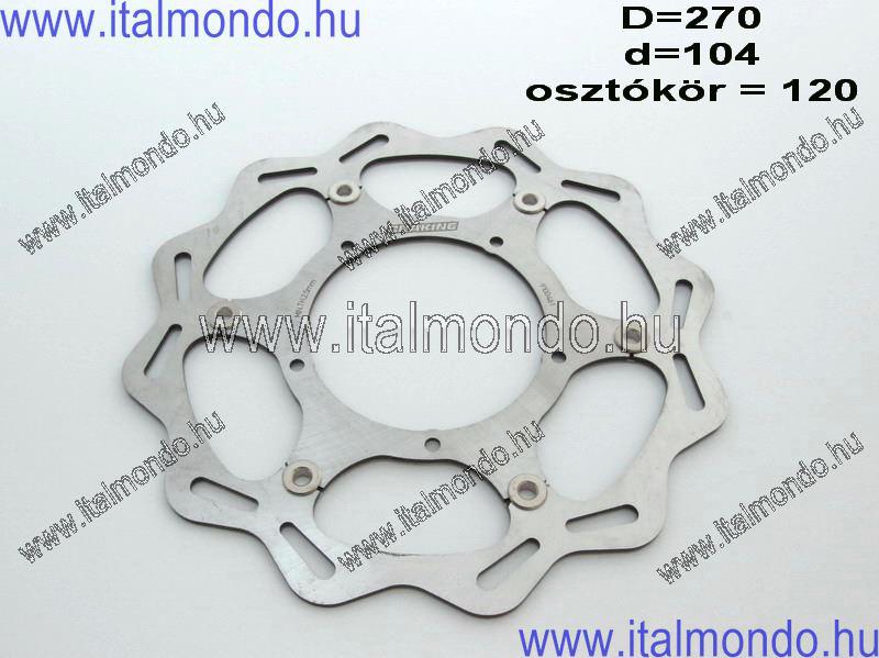 féktárcsa APRILIA RXV-MXV 450 2008-2011 első úszó APRILIA