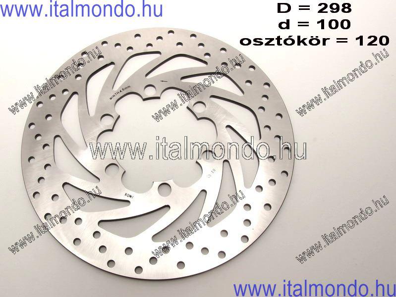 féktárcsa BEVERLY 350 első eredeti PIAGGIO-GILERA