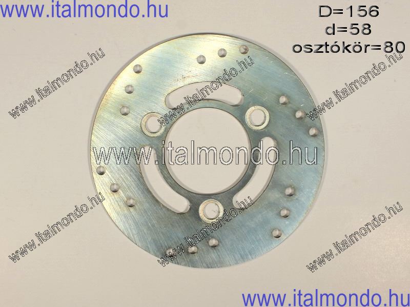 féktárcsa KYMCO SNIPER-HEROISM-CAGIVA CITY CIF