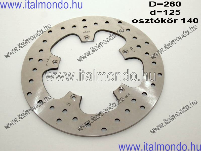 féktárcsa NEXUS-X7-X8-X9-BEVERLY első eredeti PIAGGIO-GILERA