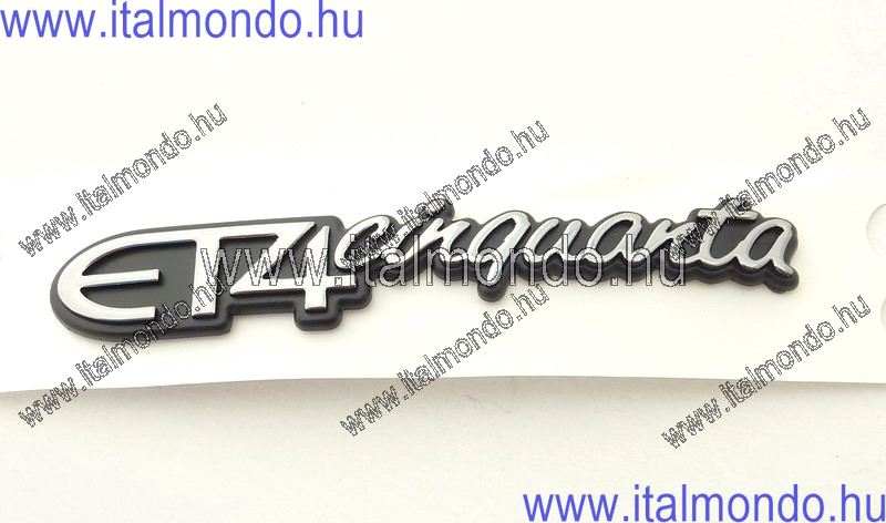 felirat 'ET4 cinquanta' PIAGGIO-GILERA-VESPA