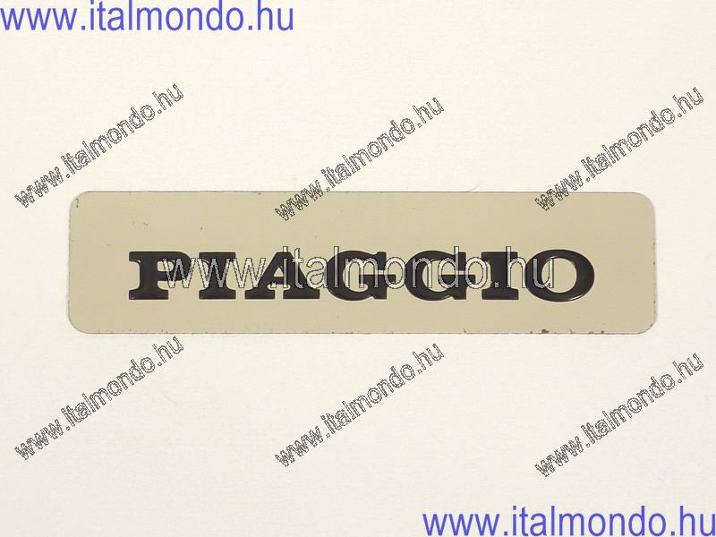 felirat PIAGGIO CIAO-BRAVO-SI tankra fém CIF