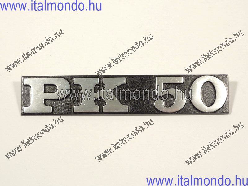 felirat 'PK 50'  VESPA PK 50 1982-1984 CIF
