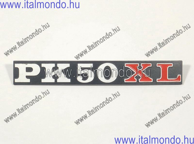 felirat 'PK 50 XL' oldalsó CIF