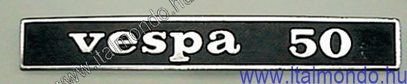 felirat VESPA 50 VESPA V5A1 CIF